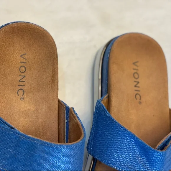 Vionic Brandie women’s platform sandals size 9, excellent condition clean sandal - Picture 7 of 10